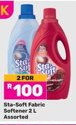 Sta Soft Fabric Softener Assorted-For 2 x 2L