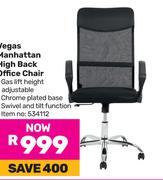 Vegas Manhattan High Back Office Chair