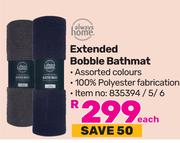 Always Home Extended Bobble Bathmat