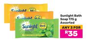 Sunlight Bath Soap Assorted-For Any 3 x 175g
