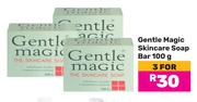 Gentle Magic Skincare Soap Bar-For 3 x 100g