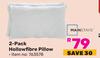 Mainstays 2-Pack Hollowfibre Pillow
