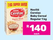 Nestle Cerelac Baby Cereal (Regular)-1kg Each 