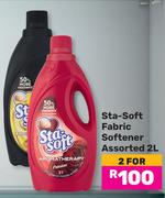 Sta-Soft Fabric Softener Assorted-For 2 x 2Ltr
