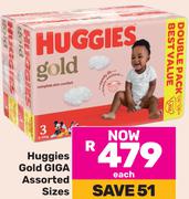 Huggies Gold GIGA (Assorted Sizes)-Each