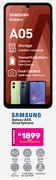 Samsung Galaxy A05 Smartphone