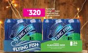 Flying Fish Lemon Or Apple Flavoured Beer Cans 24 x 500ml