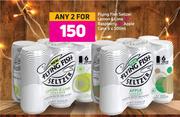 Flying Fish Seltzer Lemon & Lime Or Raspberry Or Apple Cans 6x300ml-For Any 2