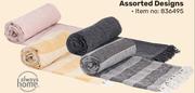 Always Home Cotton Or Chenille Throws (Chenille)-Each
