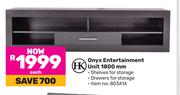 HK Onyx Entertainment Unit 1800mm