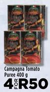 Campagna Tomato Puree-For 4 x 400g 