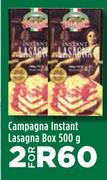 Campagna Instant Lasagna Box-For 2 x 500g
