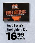 Food Lover's Firelighters-12s Each