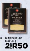 La Molisana Cous Cous-For 2 x 500g