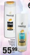 Pantene Shampoo Or Conditioner (Selected)-400ml Each