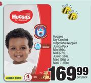Huggies Dry Comfort Disposable Nappies Jumbo Pack-Per Pack