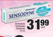 Sensodyne Toothpaste (Selected)-75ml Each