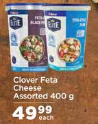 Clover Feta Cheese Assorted-400g Each