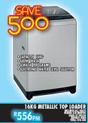 KELVINATOR 16KG Metallic Top Loader 