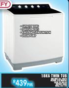 DEFY 18KG Twin Tub 