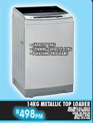 KELVINATOR 14KG Metallic Top Loader 