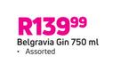 Belgravia Gin-750ml Assorted