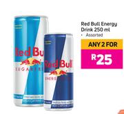 Red Bull Energy Drink Assorted-For Any 2 x 250ml