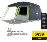 Camp Master Family Cabin 490 Tent 318510-Each