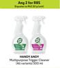Handy Andy Multipurpose Trigger Cleaner(All Variants)-For Any 2 x 500ml