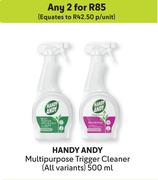 Handy Andy Multipurpose Trigger Cleaner(All Variants)-For Any 2 x 500ml