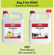 Aro Thick Bleach(All Variants)-For Any 2 x 5Ltr