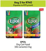 EPOL Dry Cat Food (All Variants)-For Any 2 x 2kg