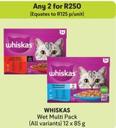 Whiskas Wet Multi Pack (All Variants)-For Any 2 x 12 x 85g