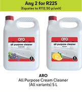 Aro All Puropse Cream Cleaner (All Variants)-For Any 2 x 5Ltr