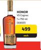 Honor VS Cognac-750ml Each