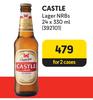 Castle Lager NRBs-For 2 x 24 x 330ml 