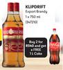Klipdrift Export Brandy-For 2 x 750ml