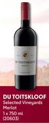 Du Toitskloof Selected Vineyards Merlot-750ml Each