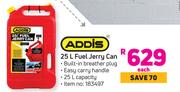 Addis 25L Fuel Jerry Can-Each