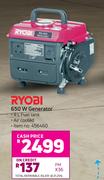 Ryobi 650W Generator