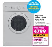 Defy Front Loader Tumble Dryer White