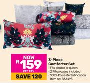 3 Piece Comforter Set-Per Set
