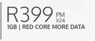 Huawei Nova 9 SE 128GB-On 1GB Red Core More Data (24 Months)