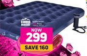 Camp Master Single Airbed Plus Pump