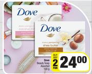 Dove Beauty Soap Assorted-For 2 x 100g