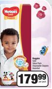 Huggies Gold Value Pack Disposable Diapers Assorted-Per Pack