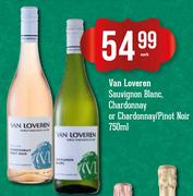 Van Loveren Sauvignon Blanc, Chardonnay Or Chardonnay/Pinot Noir-750ml Each