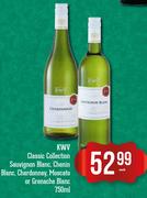 KWV Classic Collection Sauvignon Blanc, Chenin Blanc, Chardonnay, Moscato Or Grenache-750ml Each