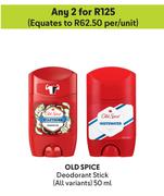 Old Spice Deodorant Stick (All Variants)-For Any 2 x 50ml