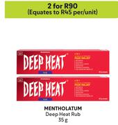 Mentholatum Deep Heat Rub-For 2 x 35g